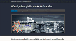 Desktop Screenshot of enkose.com