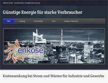 Tablet Screenshot of enkose.com